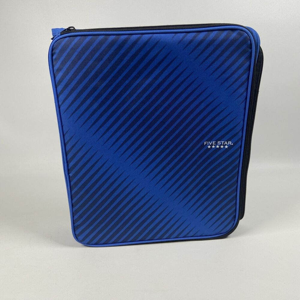 Five Star Zipper Binder, 2 Inch 3-Ring Binder for School 6 Pocket Expanding 380 - Picture 2 of 11